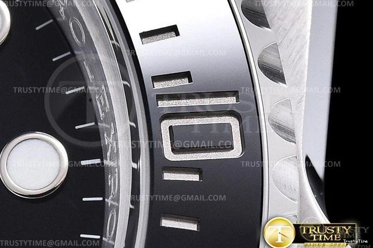 0814 ROLSUB0281 – Submariner 114060 904L SS SS Blk V10 Noob SA WaterResistant 1036